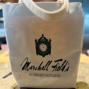 Marshall Field's Canvas "As Chicago As it Gets! tote,  NWT